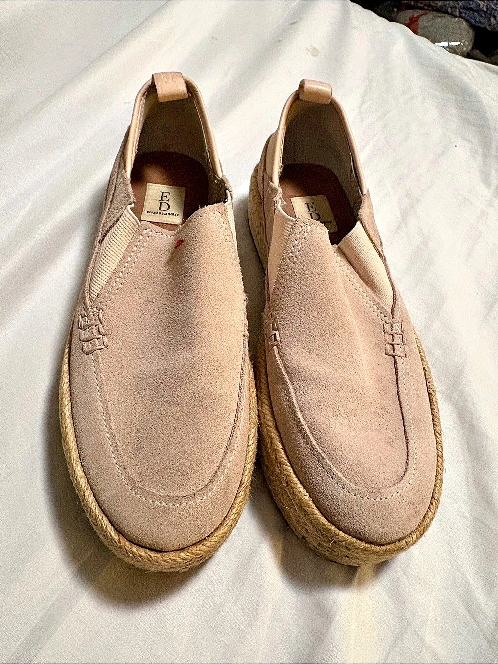Ellen DeGeneres Love Espadrille Loafers in Pink US 5.5 women’s